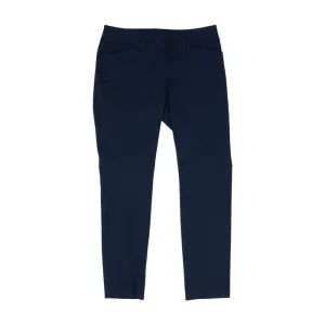 Navy Solid Chino Pants