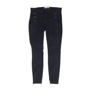 Navy Solid Chino Pants