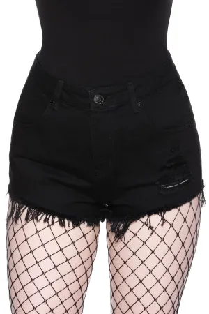 Nothing Goes Denim Shorts - Resurrect