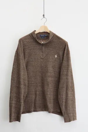 Polo Ralph Lauren quarter-zip sweater (3XL)