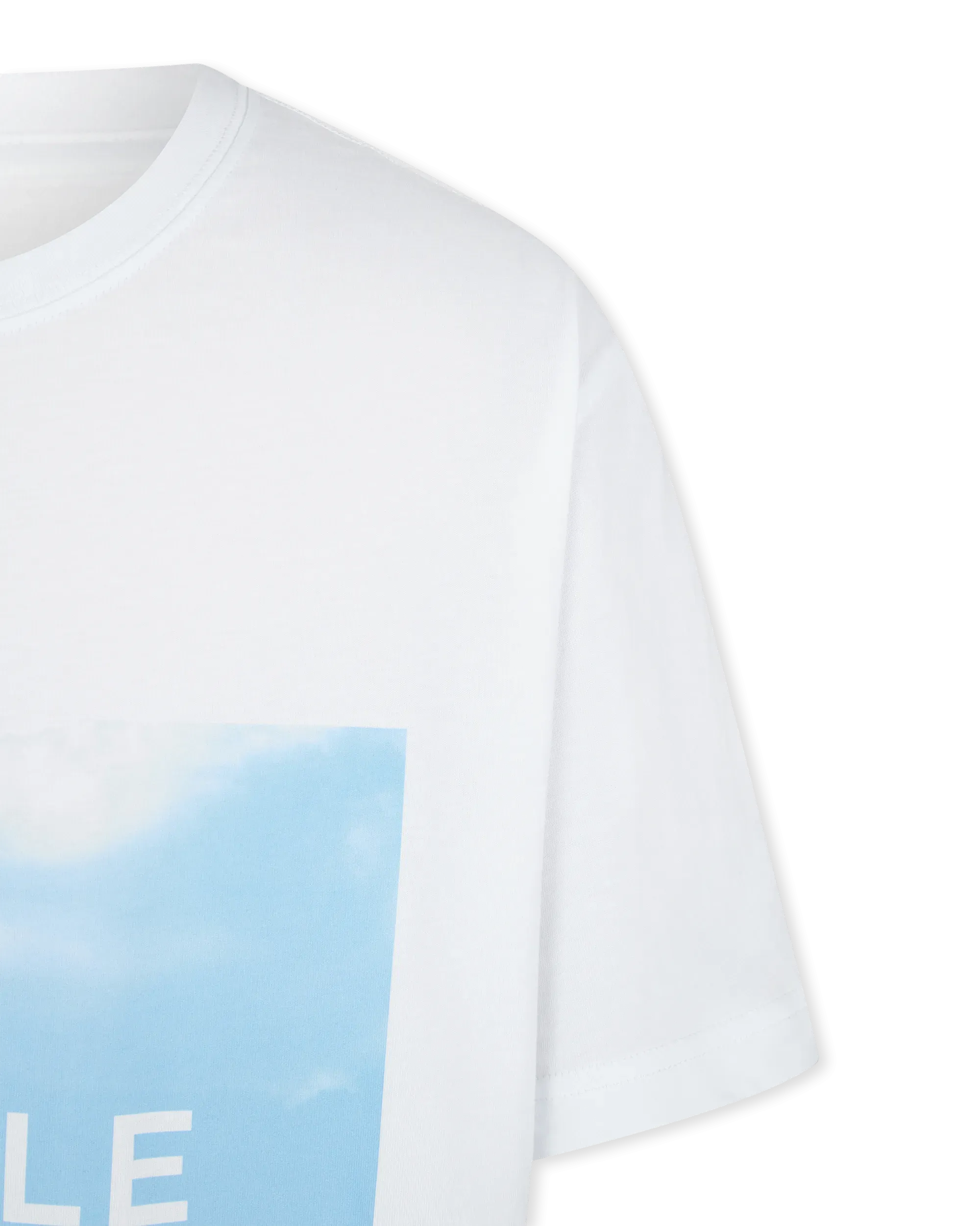 Purple Jeans Above & Below Clean Jersey T-shirt