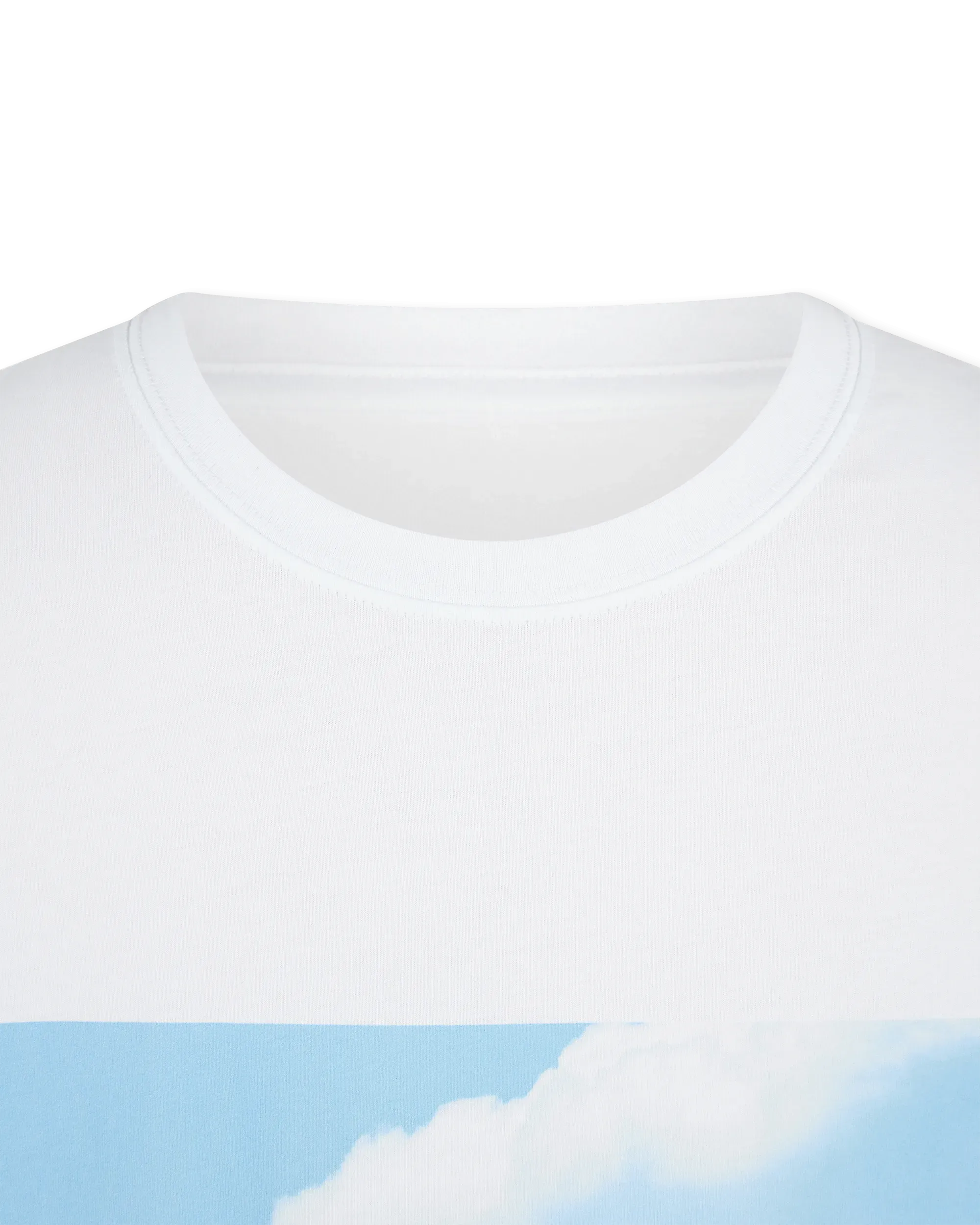 Purple Jeans Above & Below Clean Jersey T-shirt