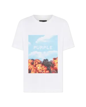 Purple Jeans Above & Below Clean Jersey T-shirt