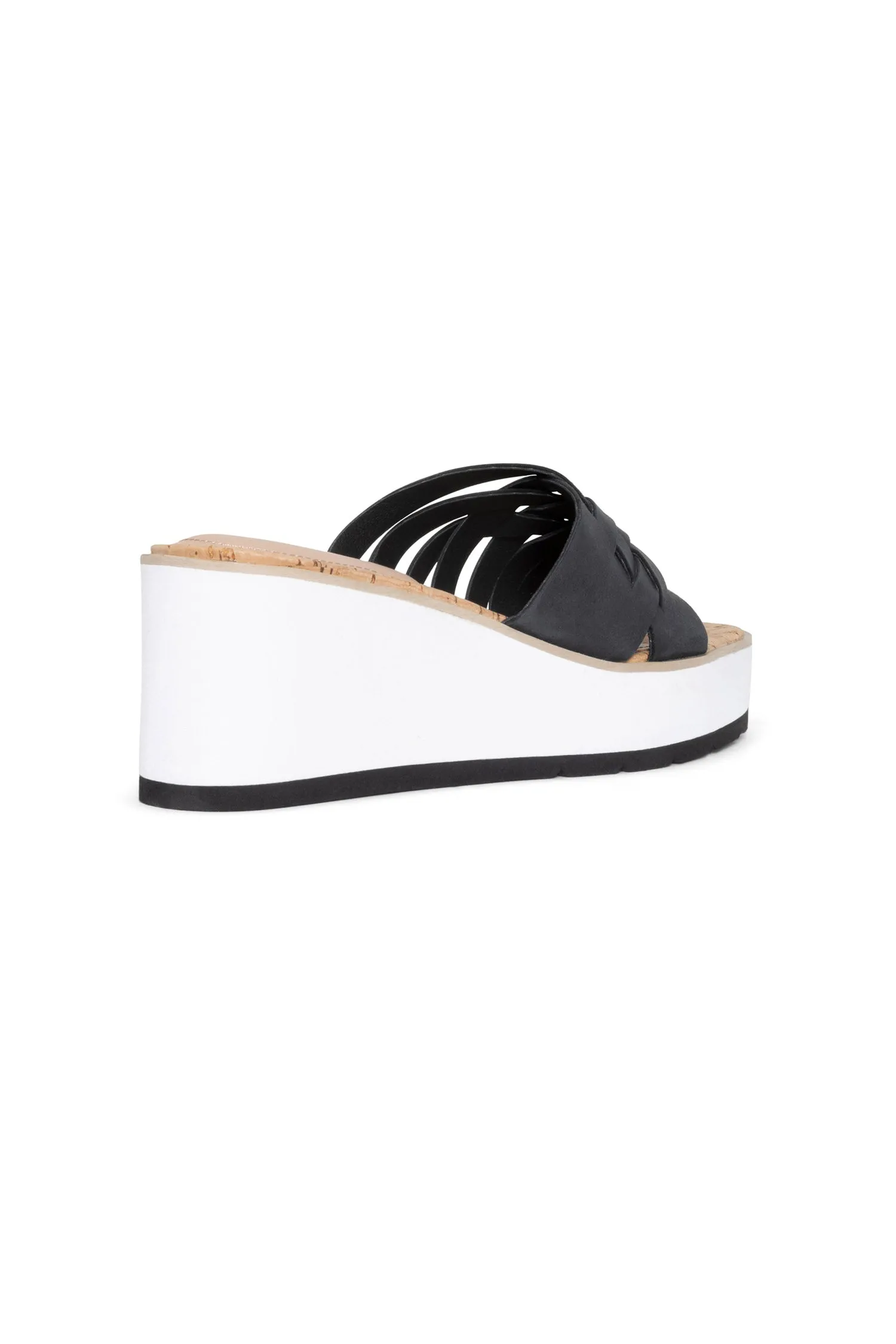 Reesie Wedge Sandals - Black