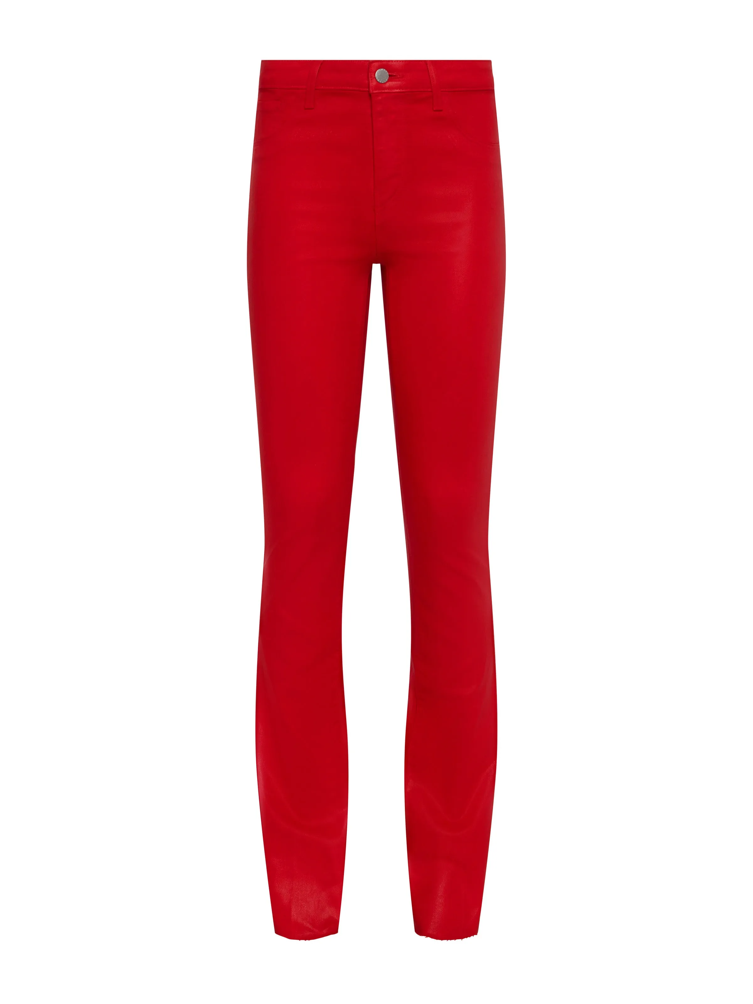 Ruth Coated Straight-Leg Jean