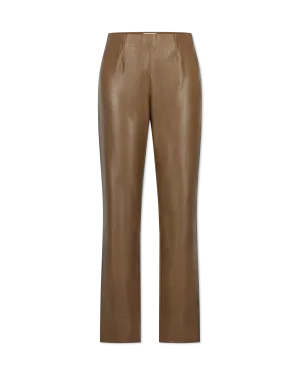 Sabrina Faux Nappa Leather Pant