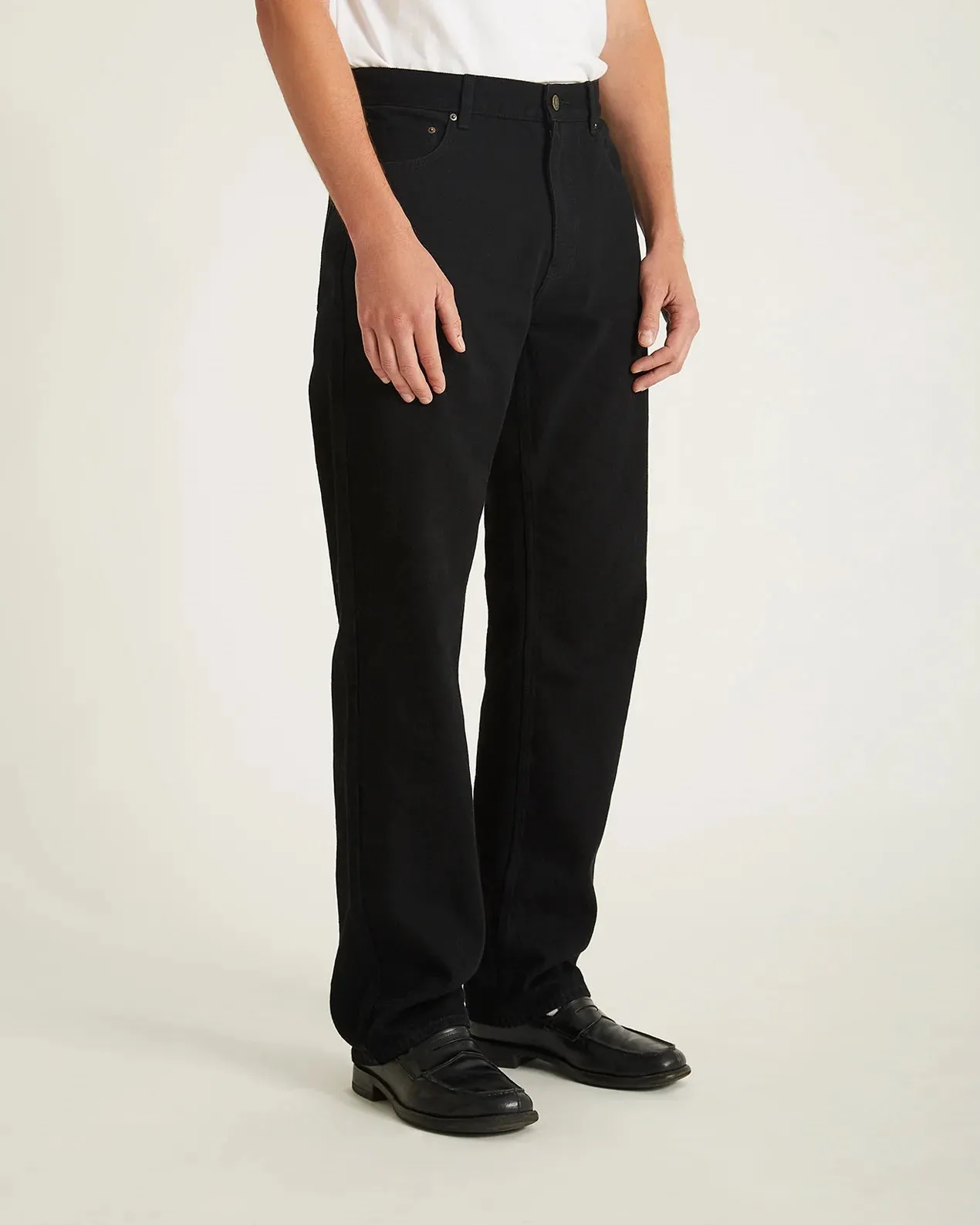 Saturdays NYC - Black Denim Pant