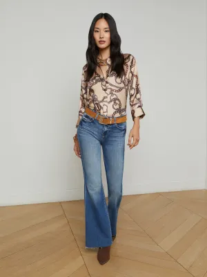 Sera Sneaker Flare Jean