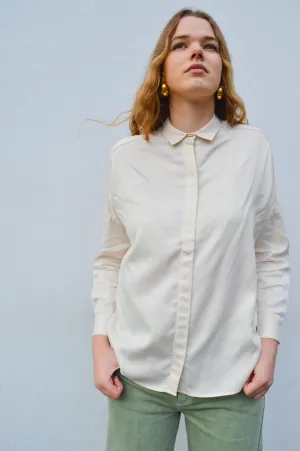 Sessùn Lady D Fleur de Sel Wide Shirt