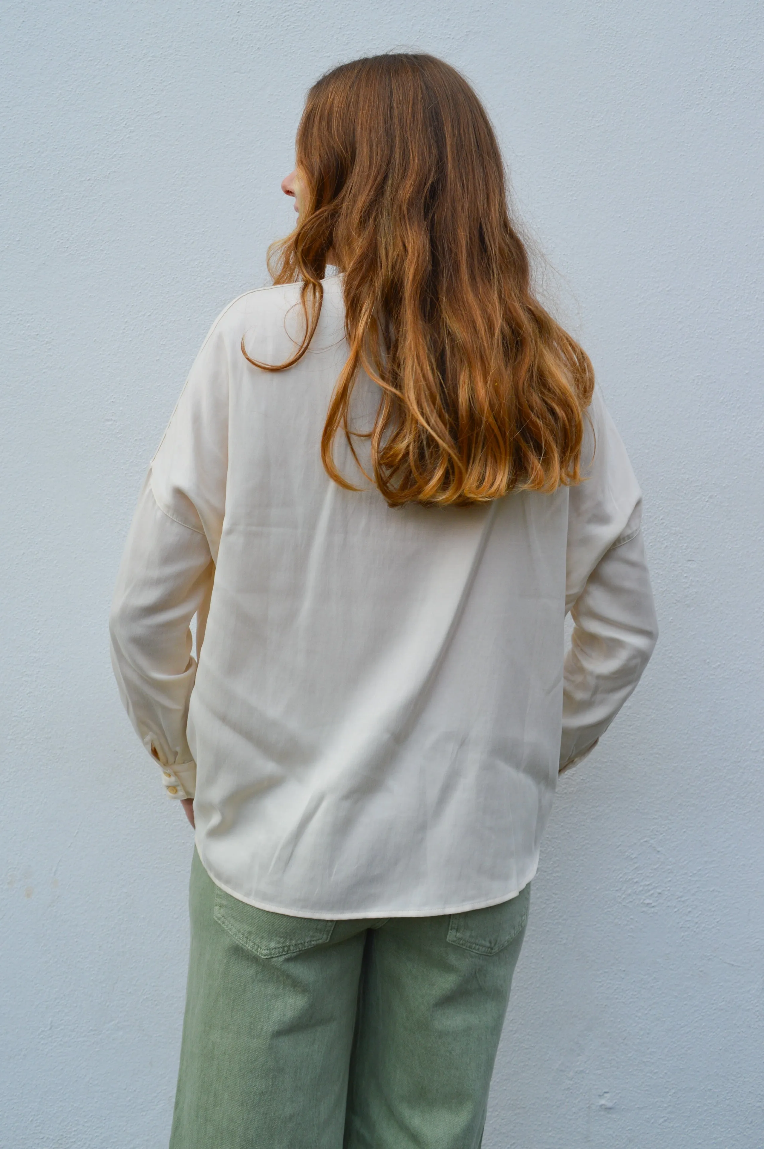 Sessùn Lady D Fleur de Sel Wide Shirt