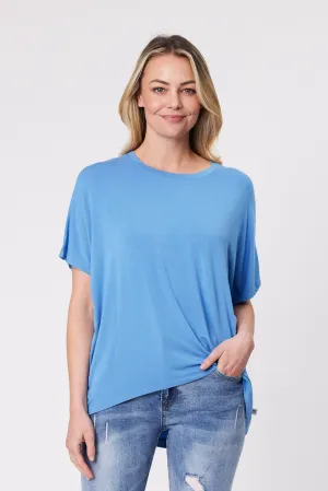 Shine On Essentials Comfort Tee Light Blue