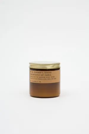 Teakwood & Tobacco 12.5oz Large Concentrated Candle
