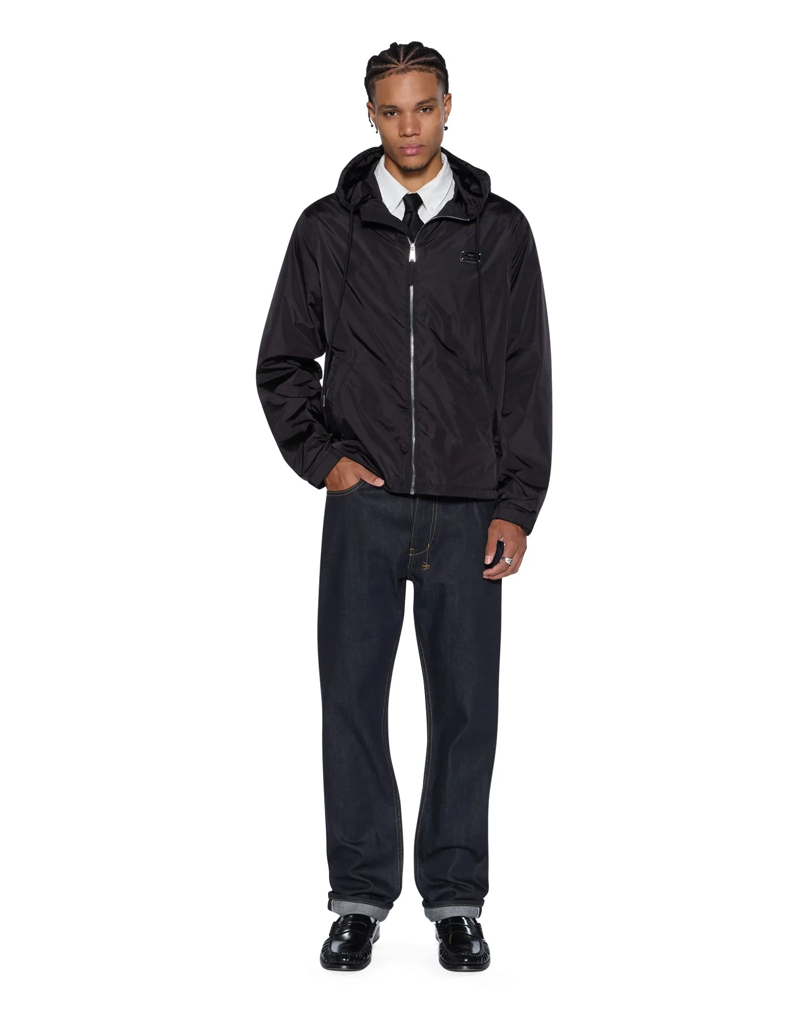 TEK NYLON JACKET BLACK