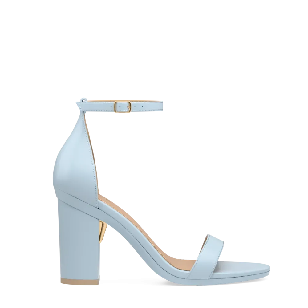 The Pashionista - Baby Blue Leather 4 Block