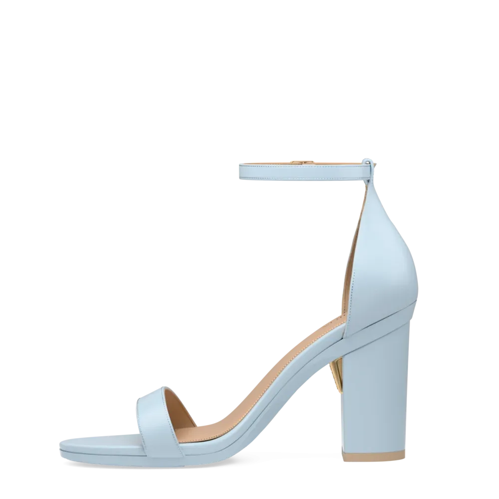 The Pashionista - Baby Blue Leather 4 Block