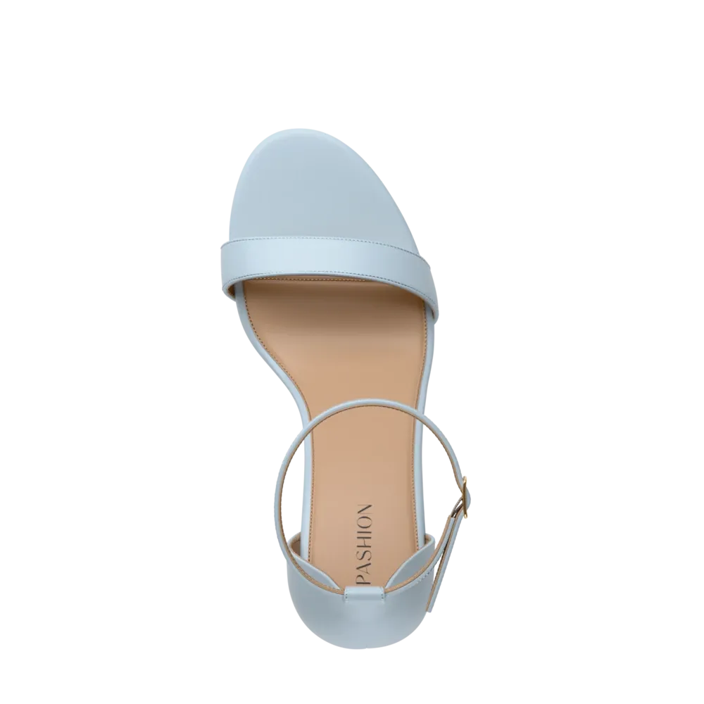 The Pashionista - Baby Blue Leather