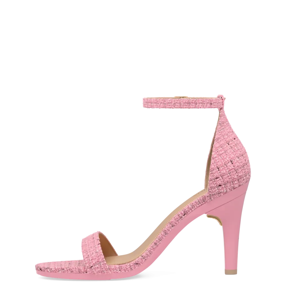 The Pashionista - Pink Tweed 4 Stiletto