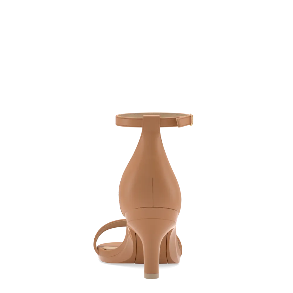 The Pashionista - Whiskey Leather   Stiletto Heel Kit 3 Whiskey - FINAL SALE