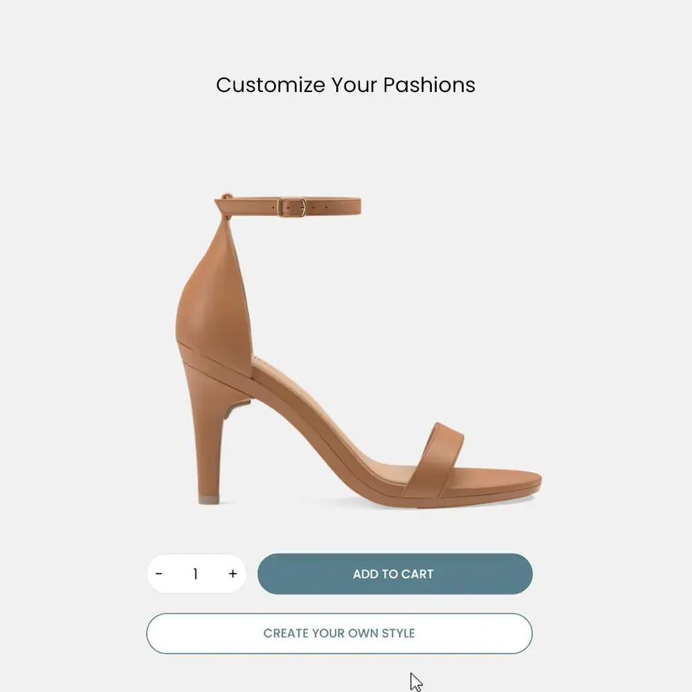 The Pashionista - Whiskey Leather   Stiletto Heel Kit 4 Whiskey - FINAL SALE