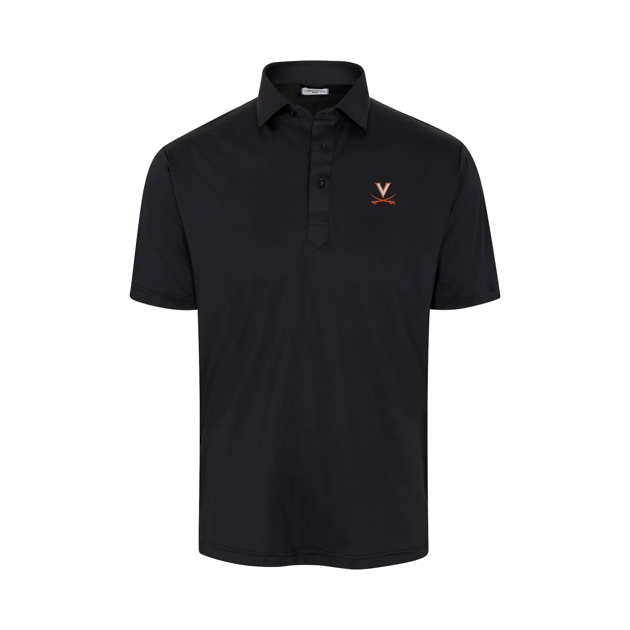 Virginia Featherweight Flex Polo Black