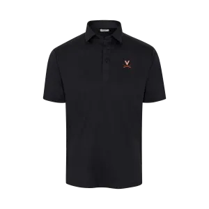 Virginia Featherweight Flex Polo Black