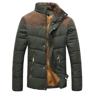 West Louis™ Branded Collar Padded Down Jacket