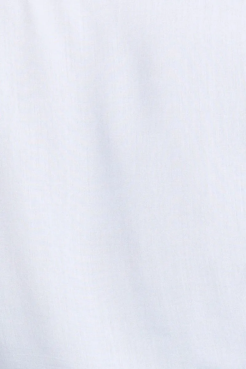 White Crop Bolero Long Sleeve