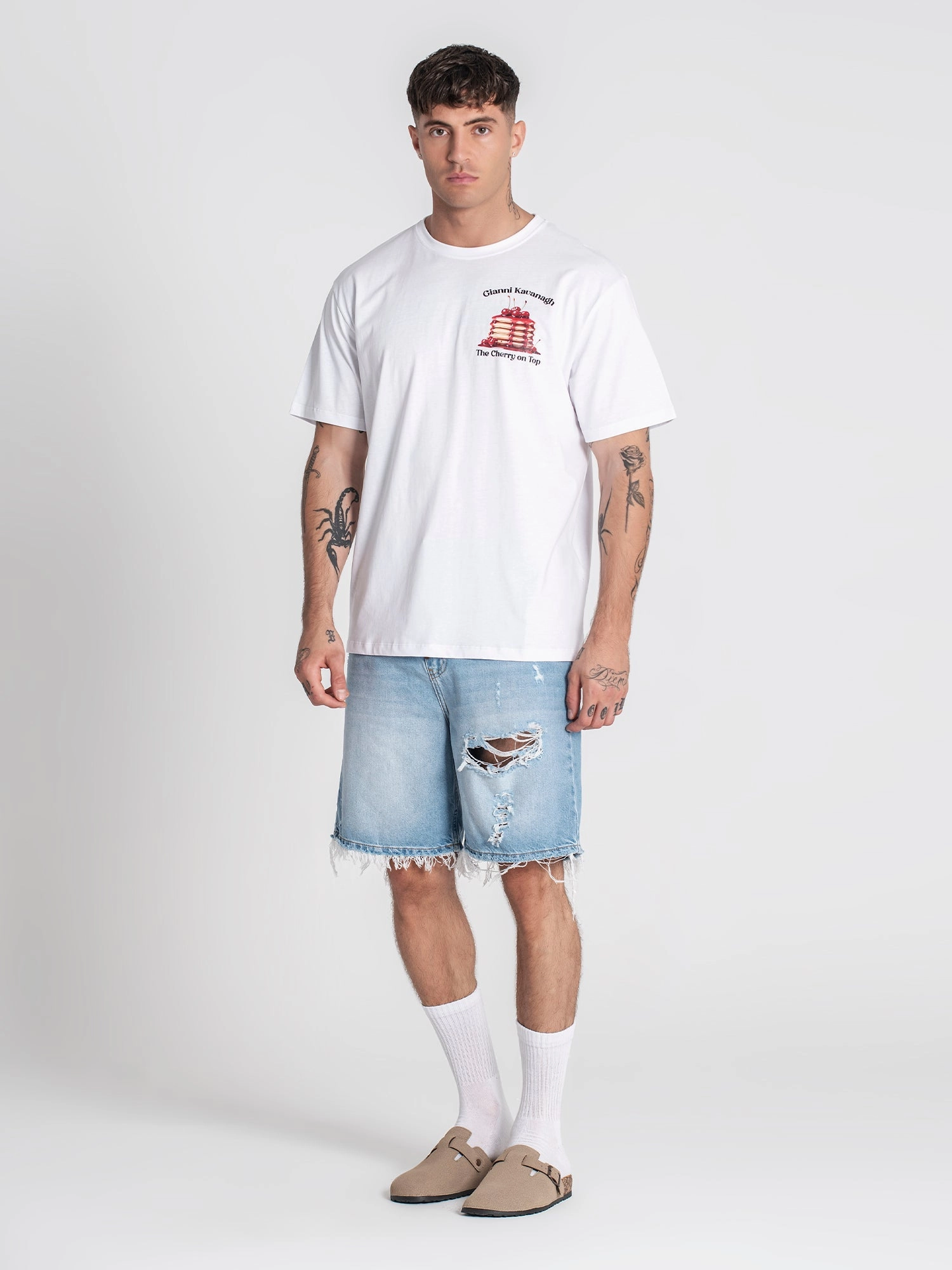 White Cherry On Top Tee