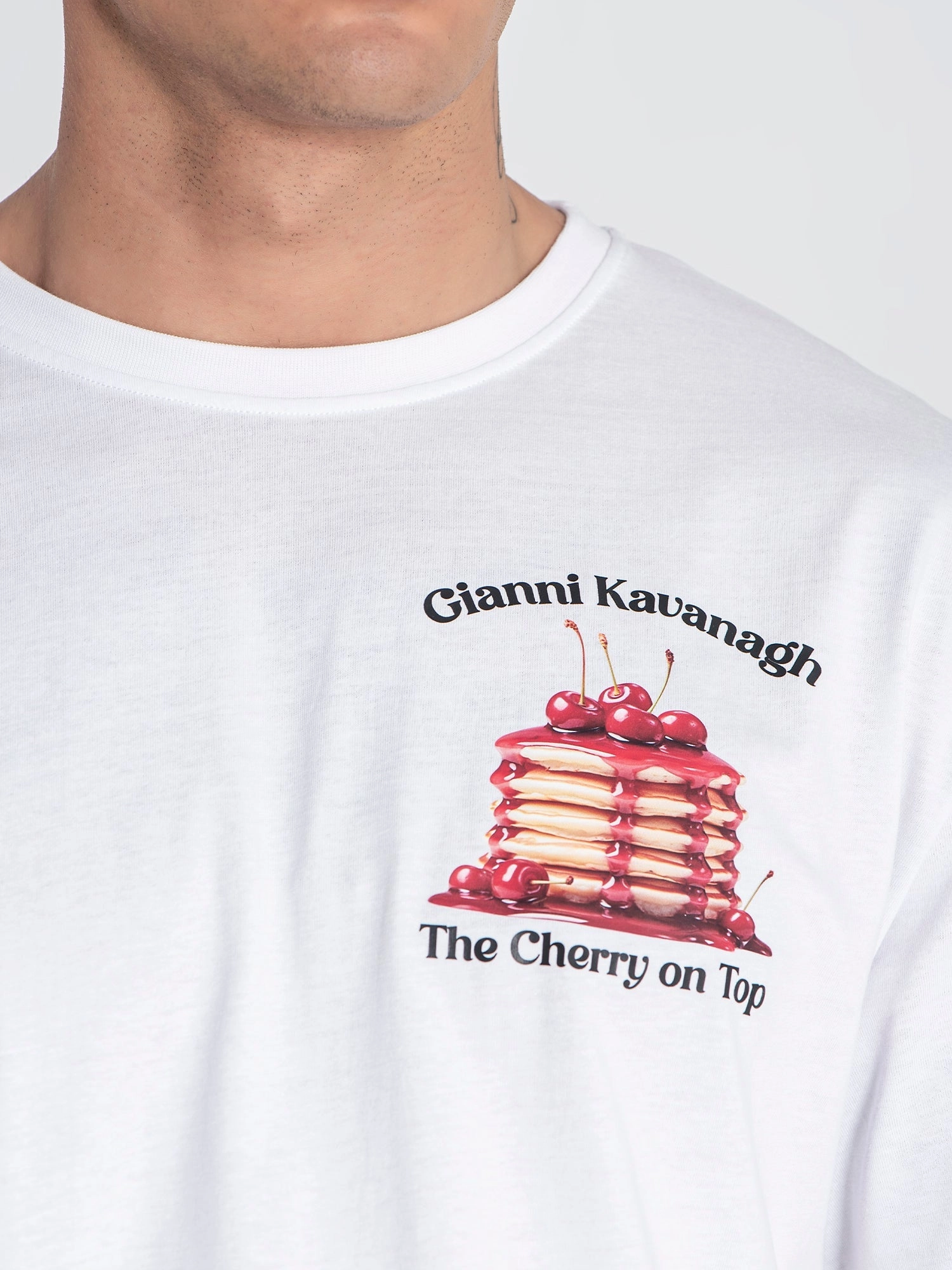 White Cherry On Top Tee