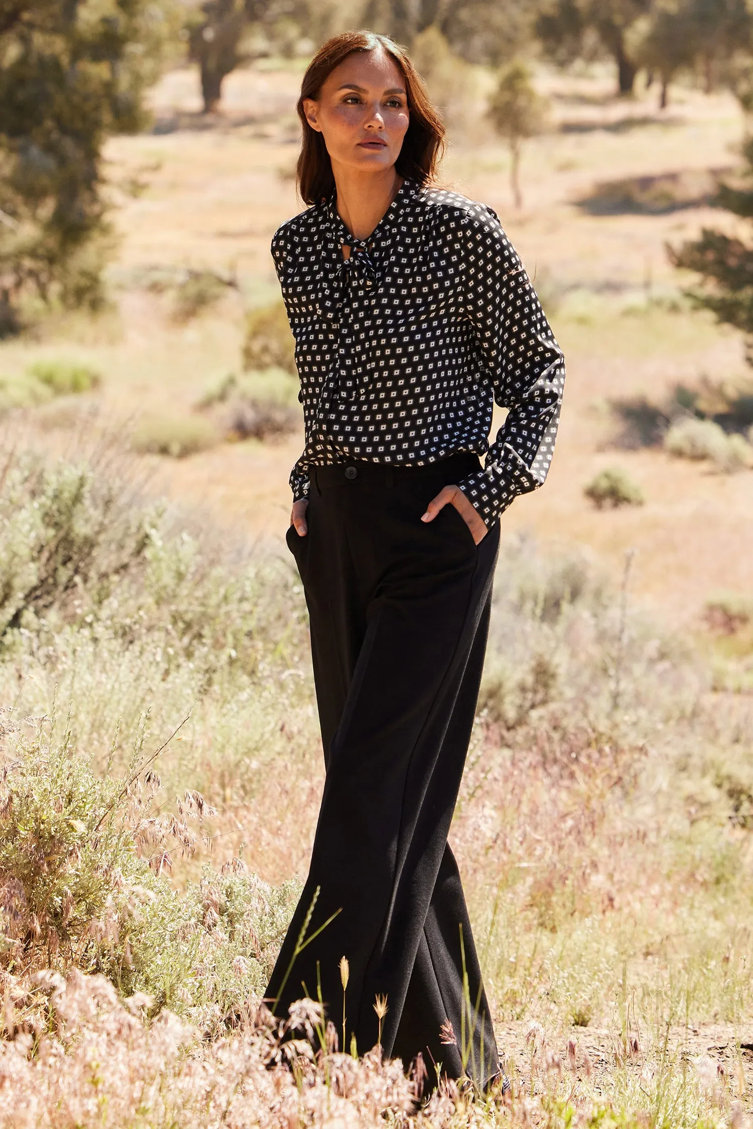 Whitney Trouser Pants - Black