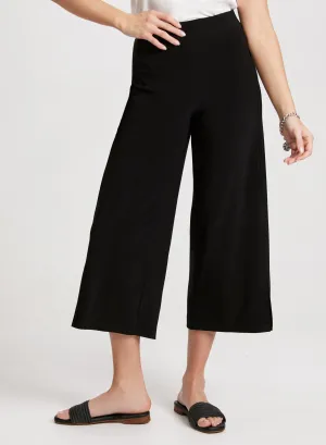 Wide Leg Pull-On Capris