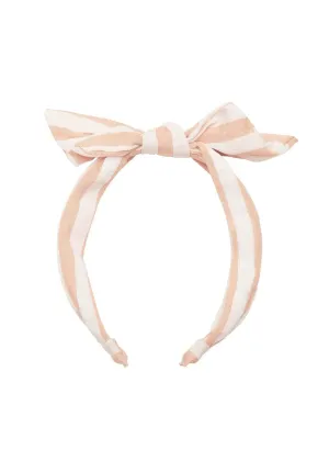 Wide Stripe Tie Headband