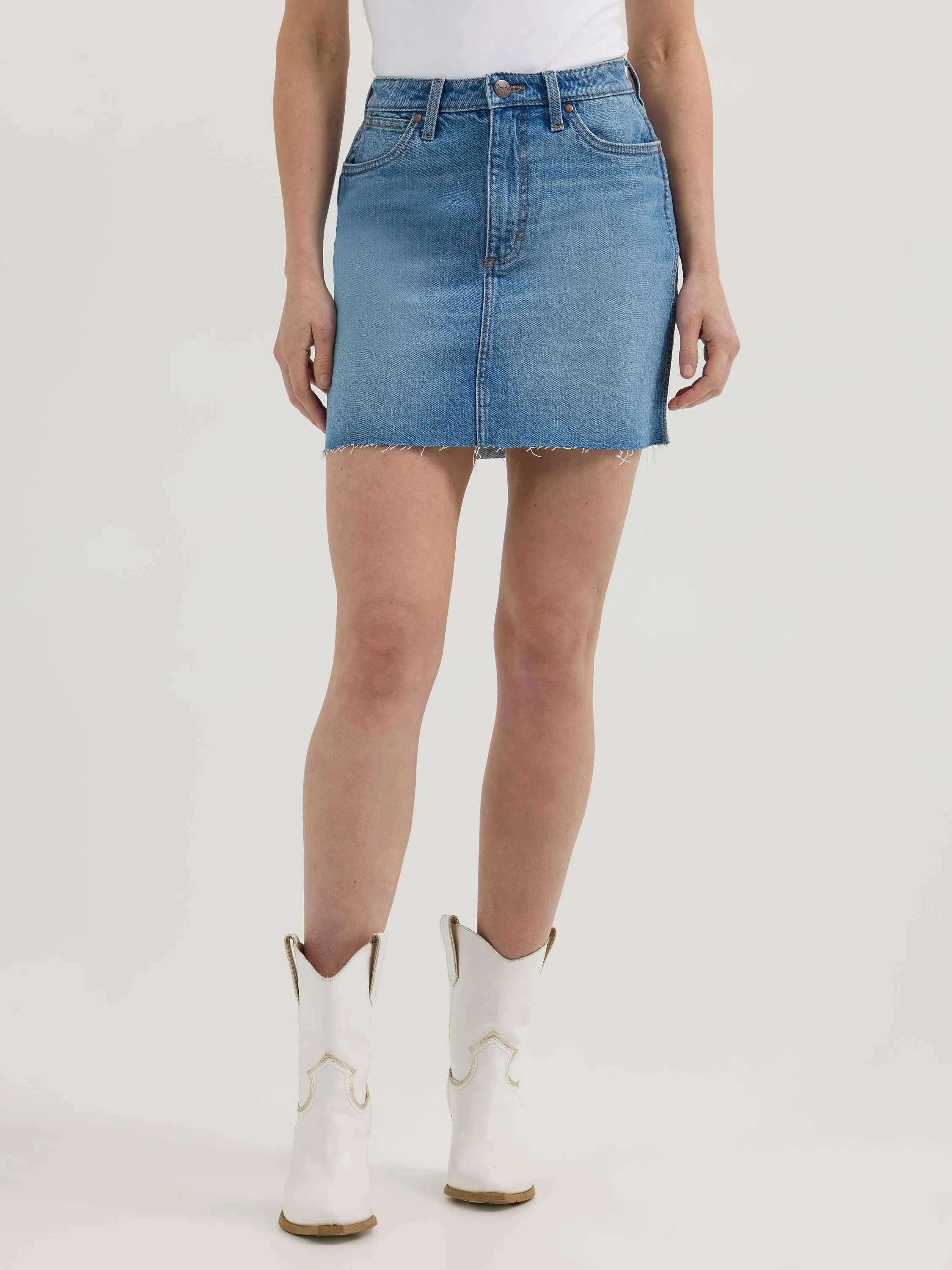 Women's Wrangler Retro Bailey Denim Skirt #112364627