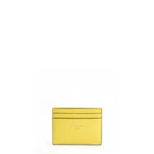 YELLOW SMALL CREDIT CARD HOLDER