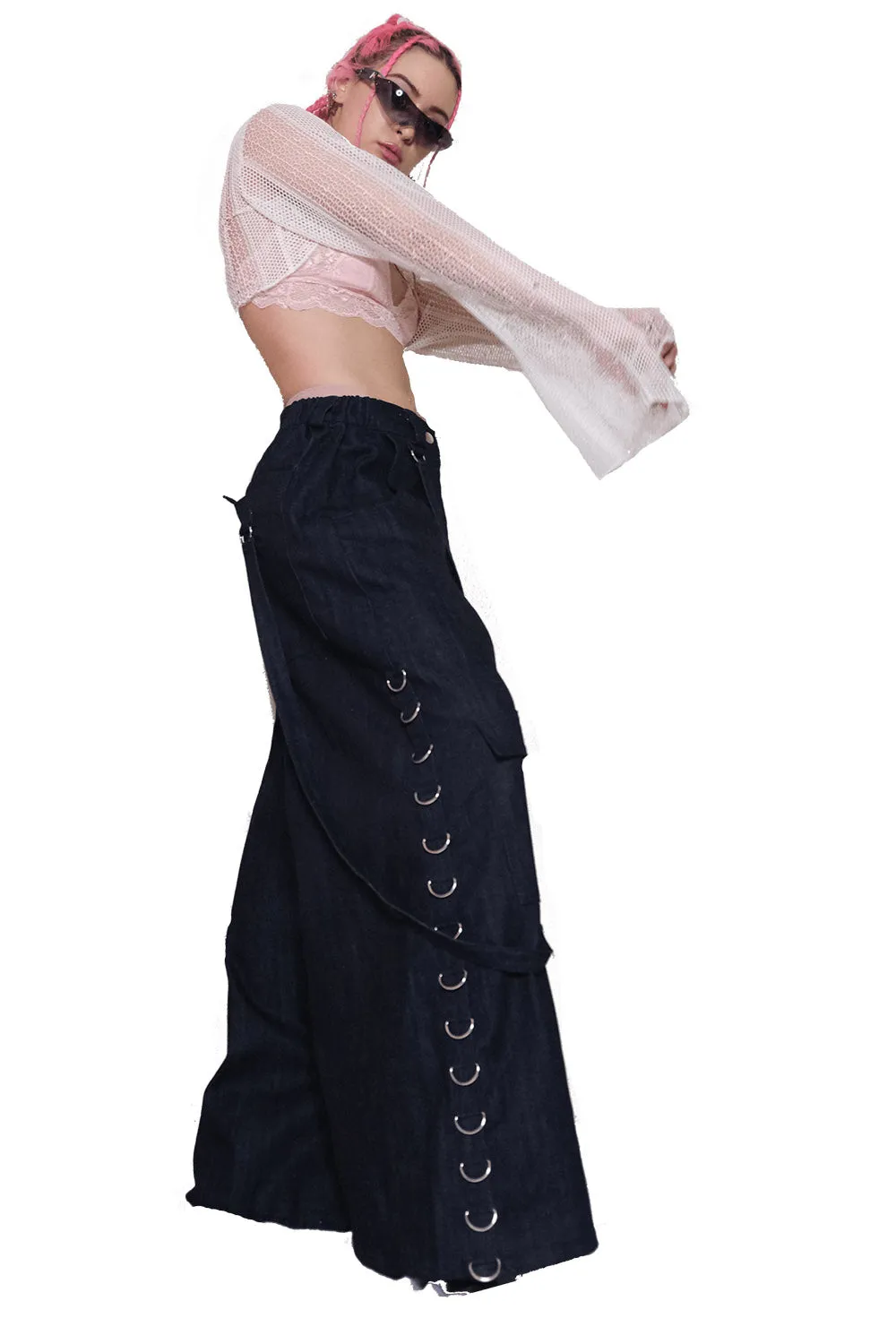 YRUFO Mecha Pants [DENIM]