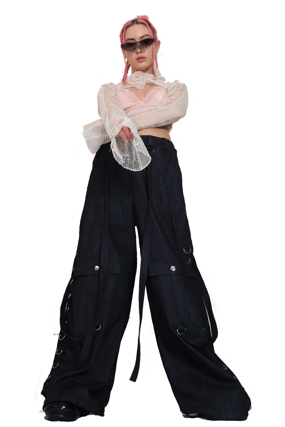 YRUFO Mecha Pants [DENIM]