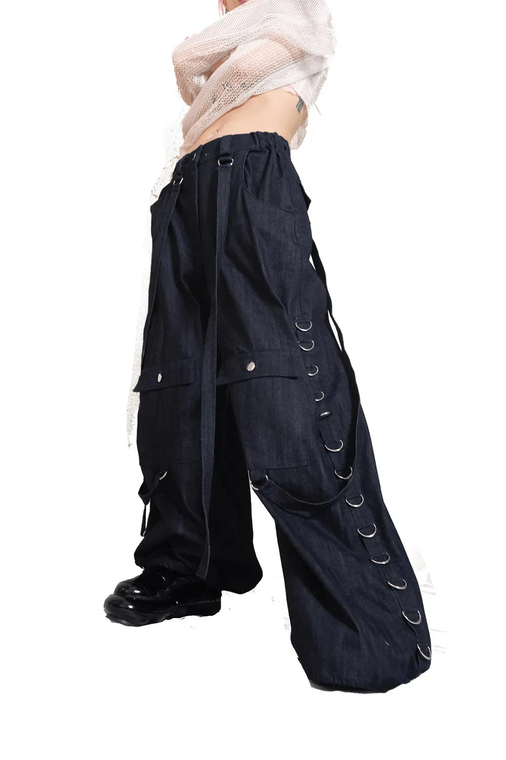 YRUFO Mecha Pants [DENIM]